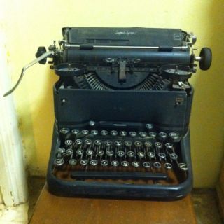Antique L C Smith & Corona Typewriter Speed photo
