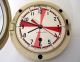 Vintage Ussr Navy Boat/ship Submarine Cabin Radio Deck - House Clock Vostok 8 Days Clocks photo 5