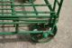 Vintage Industrial Bassick 9 Usa Factory Cast/steel Frame Cart Basket Green Other photo 10