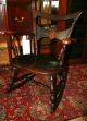 Gorgeous English Antique Mother Of Pearl Rocking Chair 1900-1950 photo 1