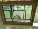 H229 Older And Pretty Multi - Color English Leaded Stained Glass Window 1900-1940 photo 7
