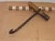 Vintage Hand Forged Iron Hay/meat Hook Inv5343 Primitives photo 2
