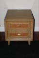 Mid Century Heywood Wakefield Style Imperial Blonde Mahogany Nightstand/endtable Mid-Century Modernism photo 1