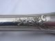 19thc French Sterling Silver Minerva Lamb Paw Holder Rococo Circa 1880 France photo 3