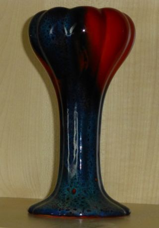 Royal Doulton Sung Flambe Organic Shape Vase photo