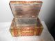 Lovely Arts And Crafts Vintage Brass And Copper Tea Caddy Arts & Crafts Movement photo 1