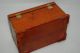 9.  4” Authentic Antique Old Chinese Casket - - - Wood Case & Handmade (promotion) Cabinets photo 9