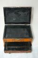 9.  4” Authentic Antique Old Chinese Casket - - - Wood Case & Handmade (promotion) Cabinets photo 5
