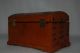 9.  4” Authentic Antique Old Chinese Casket - - - Wood Case & Handmade (promotion) Cabinets photo 8