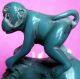 Stone Statue Of Monkey On Horse - Symbolism For Success Must See Great Gift Nr Horses photo 2