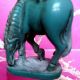 Stone Statue Of Monkey On Horse - Symbolism For Success Must See Great Gift Nr Horses photo 4