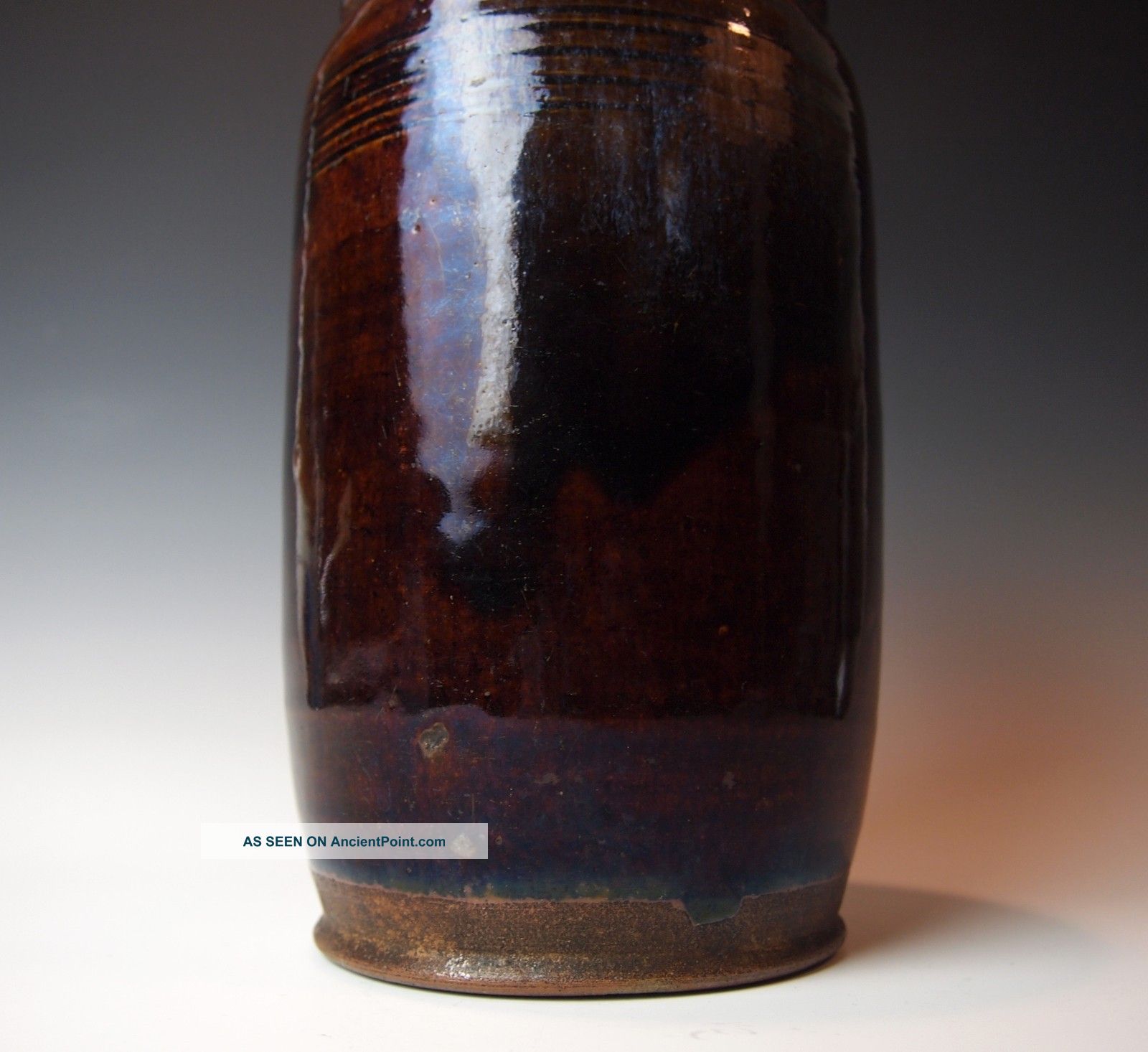 Antique Japanese Mizusashi Pottery Tea Ceremony Water Container Other photo