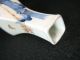 Japanese Antique 100 Year Old Ceramic Sake Carafe Bamboo Bird Tokuri Vase Vases photo 2