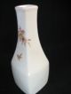Japanese Antique 100 Year Old Ceramic Sake Carafe Bamboo Bird Tokuri Vase Vases photo 7