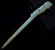 Natural Chinese Old Hetian Jade Hand - Carved Fine Hairpin Tibet photo 2