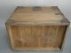 Japanese Late Edo Wooden Zenibako Safety Box Boxes photo 9