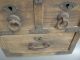 Japanese Late Edo Wooden Zenibako Safety Box Boxes photo 2