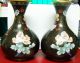 Pair Of Cloissonne Vases/10 