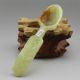 Chinese Classical Hand - Carved Old Jade Spoon 1763 Other photo 1