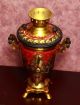 Vintage Russian Hand Painted Electric Samovar / Tea Urn Other photo 1