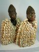 Ere Ibeji Twins With Cowrie Shell Jackets,  Yoruba / Santeria Sculptures & Statues photo 1