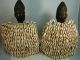 Ere Ibeji Twins With Cowrie Shell Jackets,  Yoruba / Santeria Sculptures & Statues photo 4