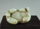 Chinese Old Jade Carved Urchin Pendant Necklaces & Pendants photo 5