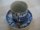 Antique Chinese Blue And White Porcelain Demitasseteacup And Saucer - Delicate - Glasses & Cups photo 2