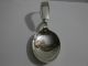 Sterling Silver Vintage Curved Handle Baby Spoon Souvenir Spoons photo 1