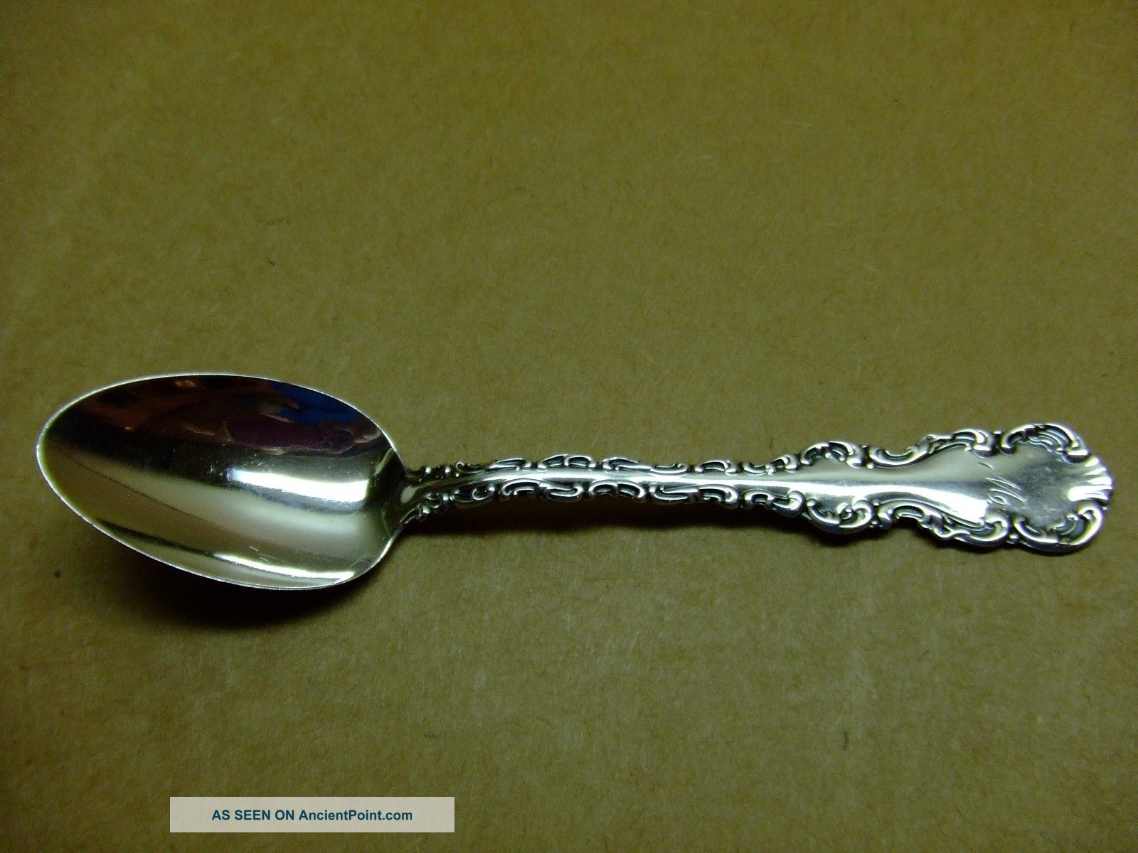 Antique Whiting Sterling Silver Louis Xv 5 O’clock Spoon Other photo