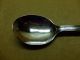 R.  Wallace Sterling Silver Carthage Pattern Spoon Baby Spoon Dated 1921 Wallace photo 2