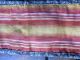 Antique New England Sewing Roll Up Early Roller Printed Fabrics Wonderful Aafa Primitives photo 7