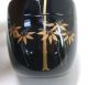 E446: Japanese Lacquer Ware Powdered Tea Container With Makie Of Bamboo. Tea Caddies photo 1
