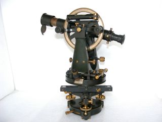 Transit Theodolite,  No.  22133 By Stanley In Case,  Early 1900s. photo