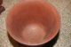 Heavy Iron Antique Mortar And Pestle Old Red Paint Great Antique Piece Primitives photo 4
