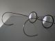 Old Vintage German Wire Eyeglasses Spectacles In Case Optical photo 4