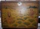 Japanese Tea Chest Wood And Tin Lined Other photo 4