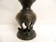 Chinese Antique Bronze Pricket Candleholder Other photo 2