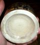 Antique 1800s Apothecary Ceramic Jar W/ Hunting Scene & Horses Around Sides Vafo Primitives photo 6