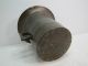 Antique 18th 19th Century Bronze Mortar Brass Pestle Large Heavy Pair Pharmacy Metalware photo 5
