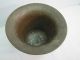 Antique 18th 19th Century Bronze Mortar Brass Pestle Large Heavy Pair Pharmacy Metalware photo 6