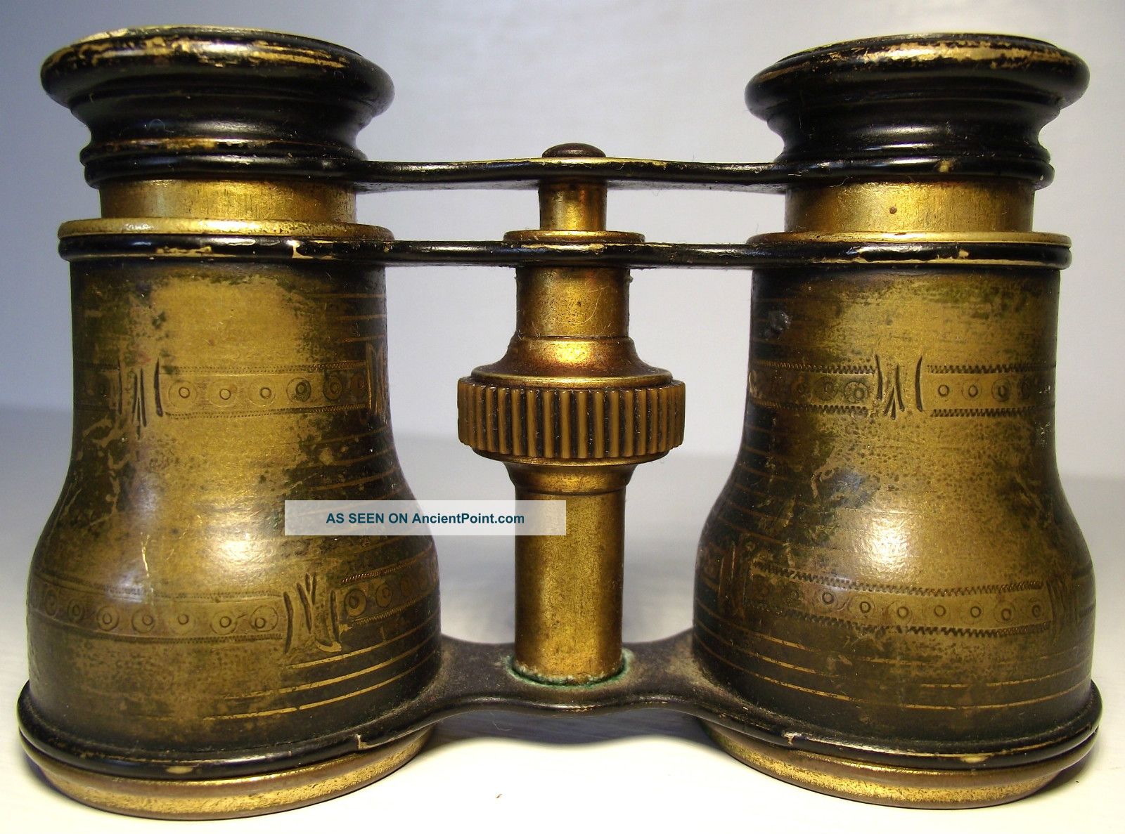 Antique J Peacock Brass Opera Theater Glasses Binoculars Deisign Other photo