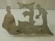 Early R.  I.  Aluminum Whimsical Folk Art Welcome Address Trade Sign Ca 1900 Marked Primitives photo 8