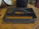 Early Old Cutlery Tote Tray Box Primitives photo 1