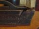 Early Old Cutlery Tote Tray Box Primitives photo 2