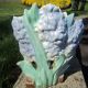 1950 Mccoy Art Pottery Hyacinth Flower Form Vase Matte Lavender Mothers Day Gift Mid-Century Modernism photo 1