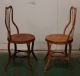 Pair Of Industrial Toledo Cafe Chairs Rust French Vintage Mcm Knoll Mid-Century Modernism photo 2