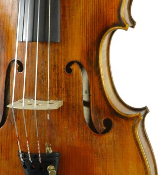 Amazing Italian Violin By Nicola Ponti C.  1999 4/4 Old Antique.  Violino photo