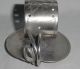 Antique Plated Pewter Toothpick Pierced Ring Holder Simpson Hall Miller 3 