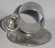 Antique Plated Pewter Toothpick Pierced Ring Holder Simpson Hall Miller 3 